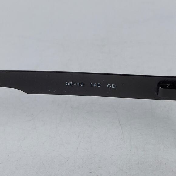 SEE 7722‎ Womens Eyeglasses Frame Black Gray Plastic Full Rim 59-13-145 mm main image 6